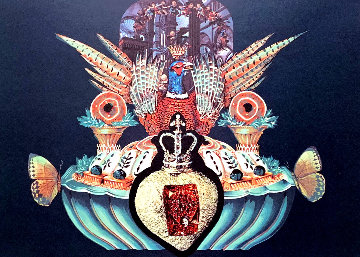 Les Chairs Monarchiques: Les Diners De Gala Suite 1977 Limited Edition Print - Salvador Dali Les Chairs Monarchiques: Les Diners De Gala Suite 1977 Limited Edition Print - Salvador Dali