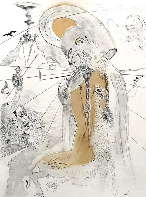 Athena 1963 (Early) Limited Edition Print by Salvador Dali