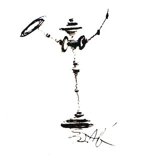 Symbols Don Quixote 1970 Limited Edition Print - Salvador Dali Symbols Don Quixote 1970 Limited Edition Print - Salvador Dali