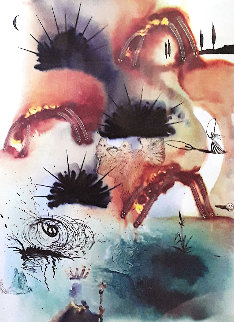 Lobsters Quadrille From Alice in Wonderland Remarqued 1969 Limited Edition Print - Salvador Dali Lobsters Quadrille From Alice in Wonderland Remarqued 1969 Limited Edition Print - Salvador Dali