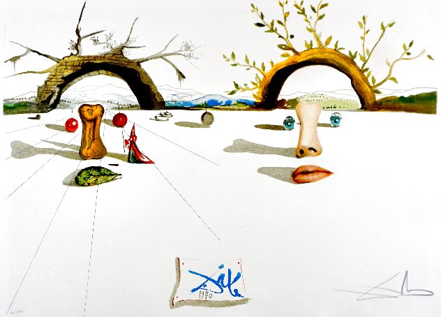 Winter Summer 1973 HS Limited Edition Print by Salvador Dali