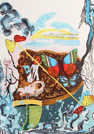 Papillon Suite III 1977 Limited Edition Print - Salvador Dali