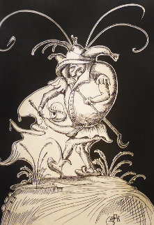 Les Songes Drolatiques De Pantagruel: Untitled (S) 1973 Limited Edition Print - Salvador Dali