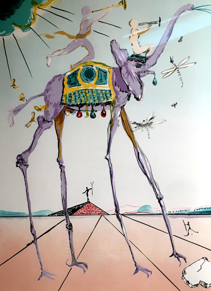 Celestial Elephant 1979 Limited Edition Print by Salvador Dali Celestial Elephant 1979 Limited Edition Print by Salvador Dali
