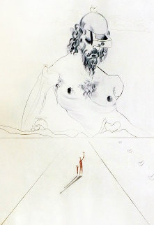 Aurelia Le Colosse 1972 (Early) Limited Edition Print - Salvador Dali Aurelia Le Colosse 1972 (Early) Limited Edition Print - Salvador Dali