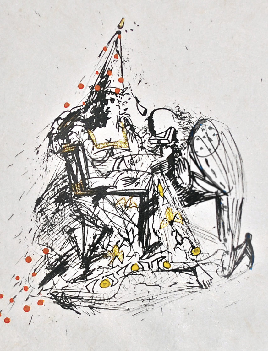 Fantoms Le Soupirant 1968 (Early) Limited Edition Print by Salvador Dali Fantoms Le Soupirant 1968 (Early) Limited Edition Print by Salvador Dali