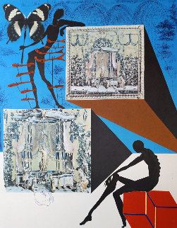 Memories of Surrealism Dressed in the Nude in the Surrealist Fashion 1971 Limited Edition Print - Salvador Dali Memories of Surrealism Dressed in the Nude in the Surrealist Fashion 1971 Limited Edition Print - Salvador Dali