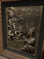 Ten Commandments Gold Bas Relief Sculpture 1979 25 in Sculpture by Salvador Dali - 3 Ten Commandments Gold Bas Relief Sculpture 1979 25 in Sculpture by Salvador Dali - 3