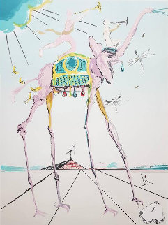 Space Elephant: Celestial Elephant 1979 Limited Edition Print - Salvador Dali Space Elephant: Celestial Elephant 1979 Limited Edition Print - Salvador Dali