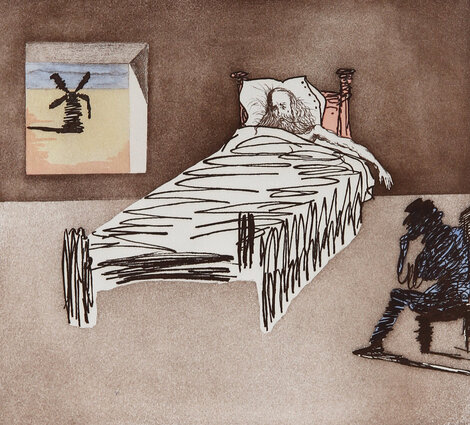 Le Legacy From Historia De Don Quichotte De La Mancha 1980 - HS Limited Edition Print - Salvador Dali