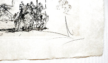 Rome und Cadaques 1972 (early) Limited Edition Print - Salvador Dali Rome und Cadaques 1972 (early) Limited Edition Print - Salvador Dali