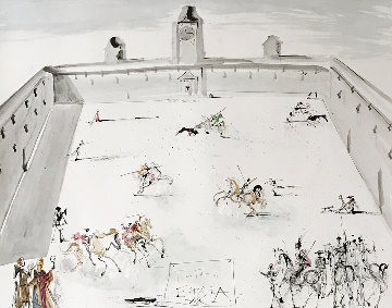 Tienta En Espana 1983 Limited Edition Print - Salvador Dali Tienta En Espana 1983 Limited Edition Print - Salvador Dali
