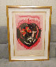 Triomphe De l' Amour 1978 - Framed Suite of 2  Framed Lithographs Limited Edition Print by Salvador Dali - 1