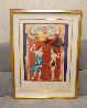 Triomphe De l' Amour 1978 - Framed Suite of 2 Framed Lithographs Limited Edition Print by Salvador Dali - 2 Triomphe De l' Amour 1978 - Framed Suite of 2 Framed Lithographs Limited Edition Print by Salvador Dali - 2