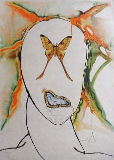 Kabuki Dancer 1973 Limited Edition Print - Salvador Dali Kabuki Dancer 1973 Limited Edition Print - Salvador Dali