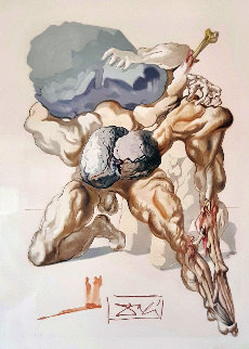 Atlas And Heracles Limited Edition Print - Salvador Dali Atlas And Heracles Limited Edition Print - Salvador Dali