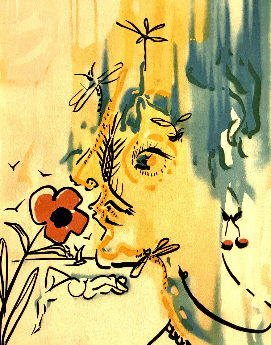 Vanishing Face HC 1980 Limited Edition Print by Salvador Dali