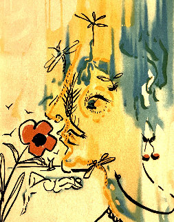 Vanishing Face HC 1980 Limited Edition Print - Salvador Dali