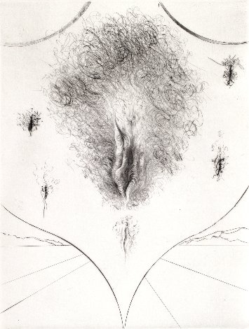 Sexe 1972 ( Vulva) Limited Edition Print - Salvador Dali