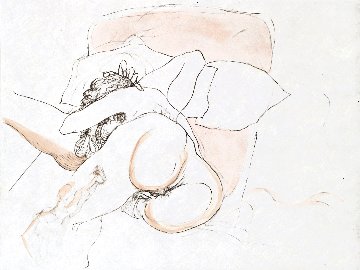 Warriors Repose 1969 Limited Edition Print - Salvador Dali Warriors Repose 1969 Limited Edition Print - Salvador Dali