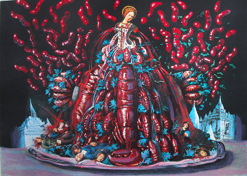 Les Diners De Gala: Les Canibalismes De l'automne 1971 Limited Edition Print - Salvador Dali Les Diners De Gala: Les Canibalismes De l'automne 1971 Limited Edition Print - Salvador Dali