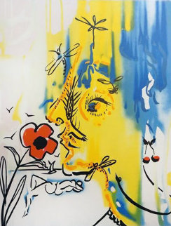 Fleurs Surrealiste Vanishing Face 1980 Limited Edition Print - Salvador Dali Fleurs Surrealiste Vanishing Face 1980 Limited Edition Print - Salvador Dali
