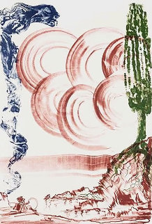 Atomo Moscas 1973 Limited Edition Print - Salvador Dali Atomo Moscas 1973 Limited Edition Print - Salvador Dali