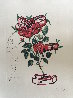 Floral Suite: Rosa E Morte 1972 Limited Edition Print by Salvador Dali - 1