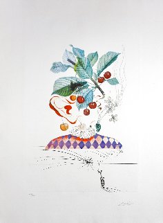 Flordali / Les Fruits: Cherries 1969 (Early) Limited Edition Print - Salvador Dali