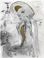 Athena 1963 (Early) Limited Edition Print by Salvador Dali - 2