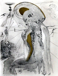 Athena 1963 (Early) Limited Edition Print - Salvador Dali Athena 1963 (Early) Limited Edition Print - Salvador Dali