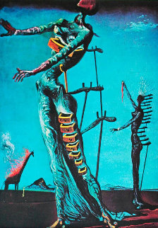 Burning Giraffe Limited Edition Print - Salvador Dali Burning Giraffe Limited Edition Print - Salvador Dali