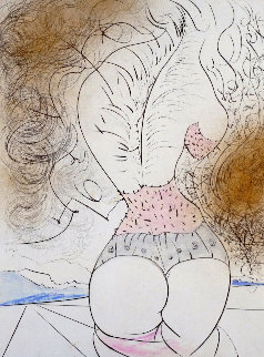 La Venus Aux Fourrures the Torso 1968 Limited Edition Print - Salvador Dali La Venus Aux Fourrures the Torso 1968 Limited Edition Print - Salvador Dali