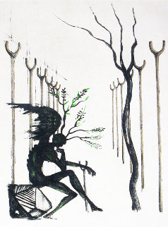 Le Vitrail 1968 Limited Edition Print - Salvador Dali Le Vitrail 1968 Limited Edition Print - Salvador Dali
