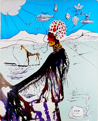 Earth Goddess (The Chef) HC 1980 HS Limited Edition Print - Salvador Dali
