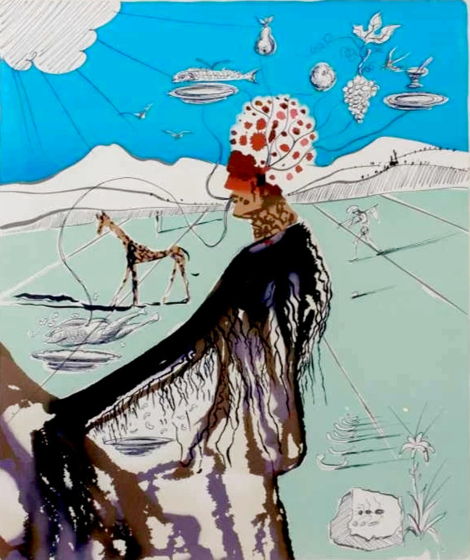 Earth Goddess (The Chef) 1980 Limited Edition Print by Salvador Dali