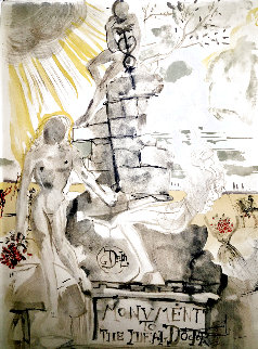 Monument to the Ideal Doctor 1973 Limited Edition Print - Salvador Dali Monument to the Ideal Doctor 1973 Limited Edition Print - Salvador Dali