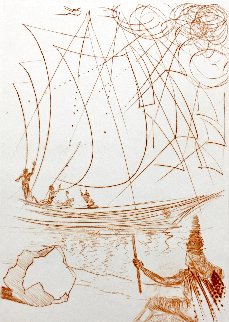 Tempest 1968 EA (Early) Limited Edition Print - Salvador Dali Tempest 1968 EA (Early) Limited Edition Print - Salvador Dali