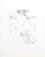 Hippies Woman with Garter 1969 (Early) - Huge Limited Edition Print by Salvador Dali - 2