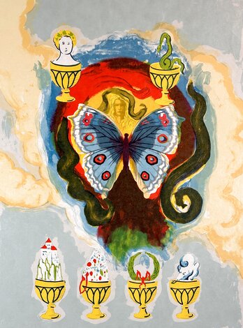 Wealth Health Fame and Love 1978 HS Limited Edition Print - Salvador Dali