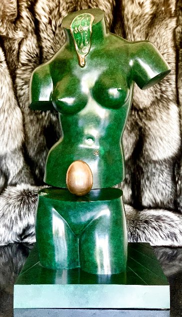Space Venus Bronze Sculpture 1984 26 in Sculpture by Salvador Dali