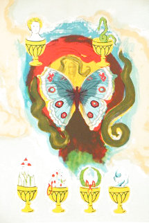 Wealth, Health, Fame, Love 1978 Limited Edition Print - Salvador Dali Wealth, Health, Fame, Love 1978 Limited Edition Print - Salvador Dali