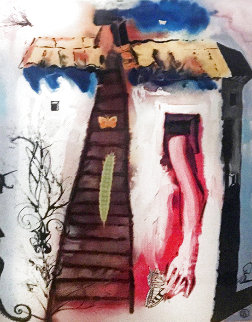 Growing Limited Edition Print - Salvador Dali Growing Limited Edition Print - Salvador Dali