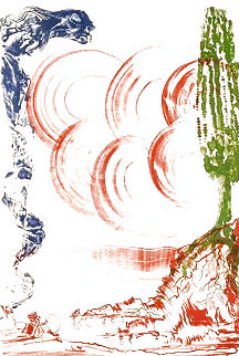 Atomo Moscas 1973 Limited Edition Print - Salvador Dali Atomo Moscas 1973 Limited Edition Print - Salvador Dali
