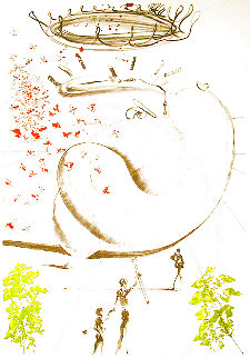 Moscas 1973 Limited Edition Print - Salvador Dali Moscas 1973 Limited Edition Print - Salvador Dali