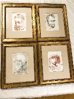 Immortals of Art: Framed Suite of 4 Prints 1968 Limited Edition Print by Salvador Dali - 4