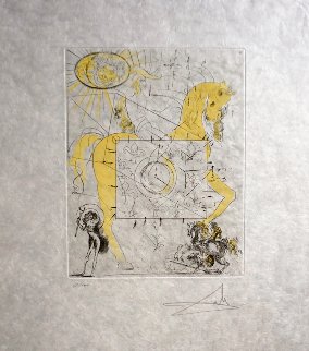 Chevalier Royal De L’apocalypse 1972 (Early) Limited Edition Print - Salvador Dali Chevalier Royal De L’apocalypse 1972 (Early) Limited Edition Print - Salvador Dali