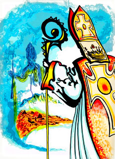 King Richard, From Ivanhoe HC 1977 Limited Edition Print - Salvador Dali King Richard, From Ivanhoe HC 1977 Limited Edition Print - Salvador Dali