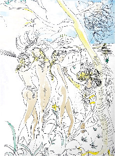 Le Jugement De Paris 1971 Limited Edition Print - Salvador Dali Le Jugement De Paris 1971 Limited Edition Print - Salvador Dali