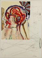 Imaginations And Objects of the Future, 11 Prints Wtih Wooden Case 1975 Limited Edition Print by Salvador Dali - 9 Imaginations And Objects of the Future, 11 Prints Wtih Wooden Case 1975 Limited Edition Print by Salvador Dali - 9